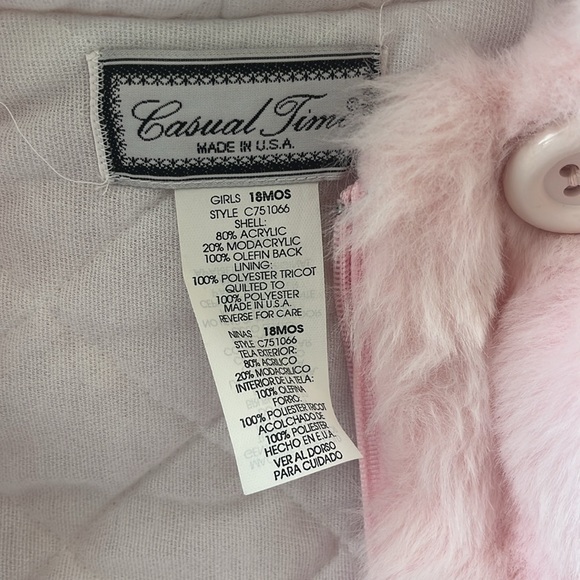 Excellent Condition Faux Fur jacket with zipper - Picture 3 of 10